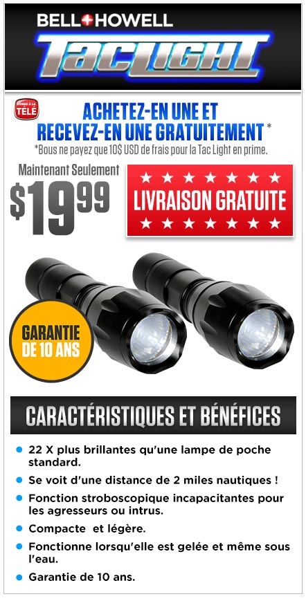 Commandez Tac Light Maintenant!